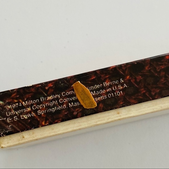 Vintage E.S. Lowe Cribbage Board #1503 With Original Box Pegs Instructions - Picture 10 of 10